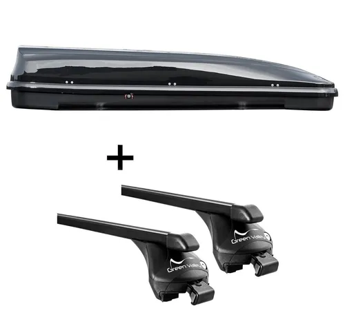 VDP Fahrradhalter, VDPFL460 + Relingträger Quick kompatibel mit Peugeot RIFTER ab 2018