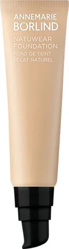 ANNEMARIE BÖRLIND TEINT Natuwear Foundation 30 ml Almond - Make-up mit zertifizierter Natürlichkeit, Soft-Fokus-Effekt für ein ebenmäßiges Hautbild und Schutz durch Pistazienbaum-Extrakte.