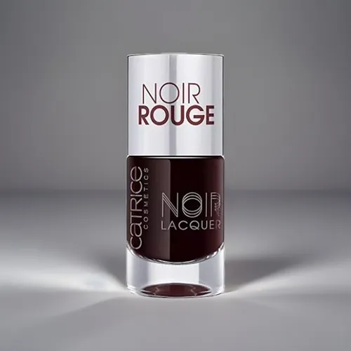 CATRICE Nail Polish Noir Lacquer Rouge Look Nagellack Glanz 02 Noir Rouge 10ml