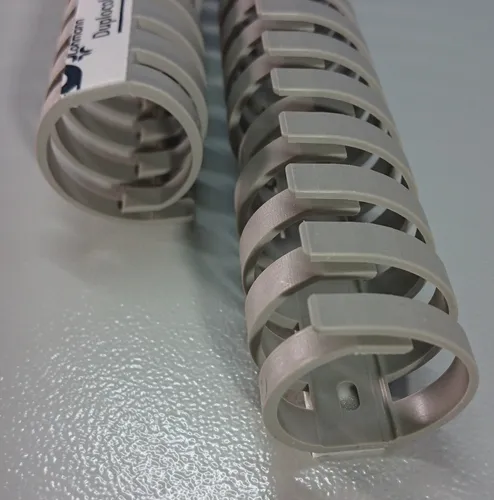 50cm Ø30mm FLEX Verdrahtungskanal halogenfrei Kabelführung PC Schreibtisch