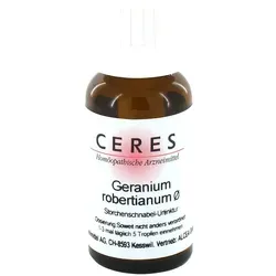 Ceres Geranium robertianum Urtinktur von CERES Heilmittel GmbH