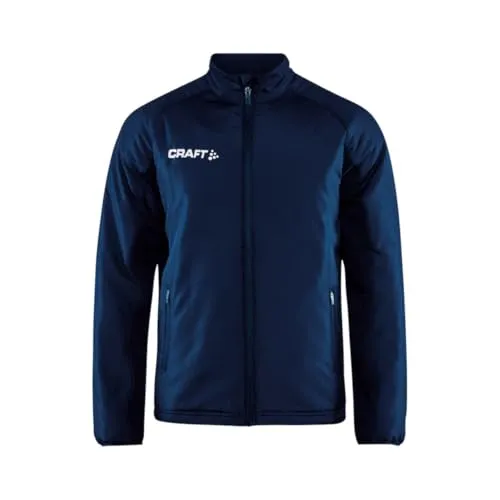 Craft Outdoorjacke Jacket Warm Jr 158/164 - Funktionsjacke für Kinder, aus 100% Polyester, bietet Wärme und Komfort bei Outdoor-Aktivitäten.