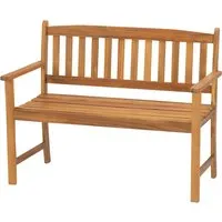 Produktbild Gartenbank Acamp Woody 110 x 56 x 86 cm aus geöltem Akazienholz