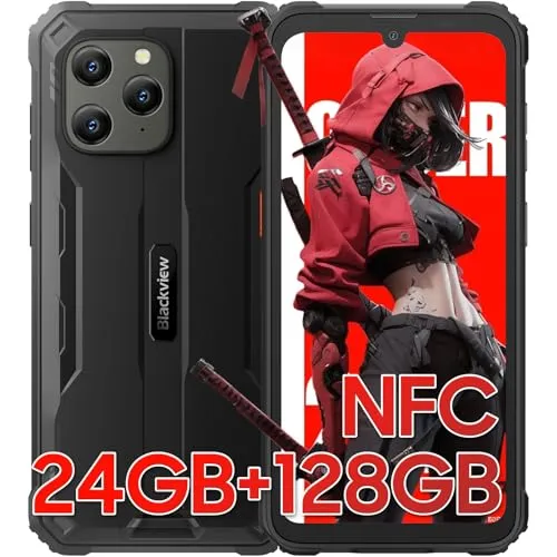 Blackview BV5300 Plus Outdoor Handy(NFC), 24GB+128GB/2TB TF Outdoor Smartphone Ohne Vertrag, 6.1