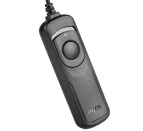 ayex Kabelfernauslöser AX-10 Kompatibel mit Fujifilm E2/RR90 X-Pro2 X-T2 X-T20 X-E2 X-E2S X-M1 X-A1 X-A2 X-A3 X-A10 XQ1 XQ2 X30 FinePix S1 Serienauslösen Bulb leicht zu handhaben Keine Batterien
