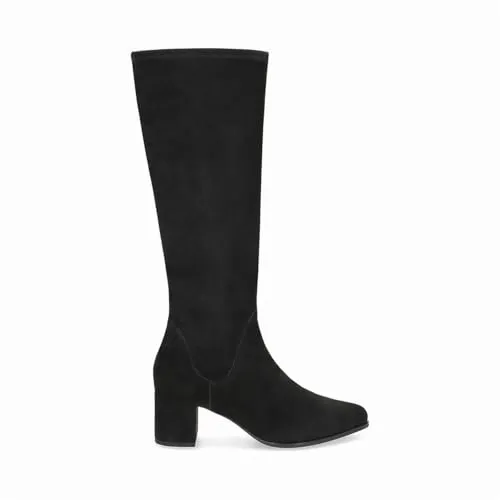 PETER KAISER Stiefel Leder - Damen, Gr. 39, schwarz - Eleganter Langschaftstiefel aus weichem Leder mit bequemen Blockabsatz. Ideal für lange Tage und vielseitige Outfits – von elegant bis casual. Ein zeitloser Klassiker, der in keinem Schuhschrank fehlen darf.