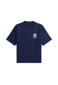 Polo Ralph Lauren Regular Fit T-Shirt aus reiner Baumwolle in Marine, Größe M - Lässiges Herren T-Shirt von Polo Ralph Lauren in Marine. Aus 100% Baumwolle für hohen Tragekomfort. Der Regular Fit sorgt für eine entspannte Passform, während dezente Details stilvolle Akzente setzen.
