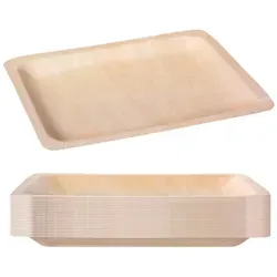 GRÄWE Einwegteller GRÄWE Holzteller Einweg 25 Stück 26,5 cm von GRÄWE