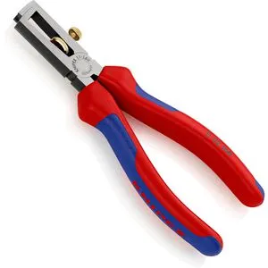 Knipex Abisolierzange 11 02 160, universal, 0,01 - 10 mm², Länge 160mm, mit Öffnungsfeder
