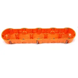 Stück Hohlwanddose 5-fach Schalterdose Abzweigdose Hohlraumdose Ø 60 x 45 mm - Orange 3