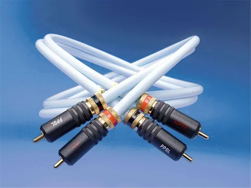 Supra Cables EFF-ISL HiFi Kabel 1,5m – Hochwertiges Audio-Kabel - Analoges Verbindungskabel mit PPSL Steckern für exzellente Klangqualität. Minimierter Skineffekt und sehr geringe Kapazität sorgen für beste Impulswiedergabe und Dynamik. Ideal für HiFi-Systeme!