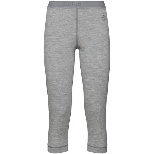 Odlo Merino 200 Funktionsunterhose für Damen, Größe L, Grau - Damen Sportwäsche von Odlo - Hochfunktionelle Merino 200 Funktionsunterhose mit Temperatur-Kontroll-System für optimale Wärmeisolation und Feuchtigkeitstransport, ideal für Winteraktivitäten.