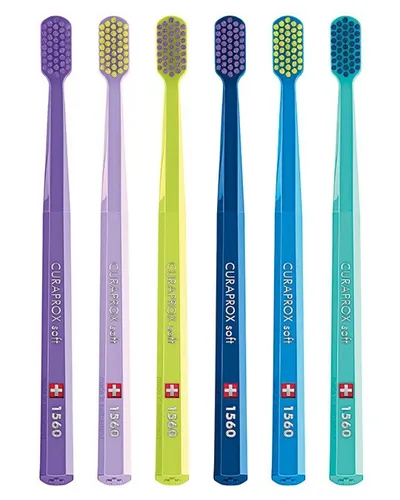 Curaden CURAPROX CS 1560 Soft, 1 Handzahnbürste farblich sortiert