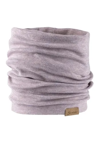 Sterntaler Schlauchschal mit Streifen in melange Optik, gefüttert, mit Klettverschluss, zum Durchziehen - Mädchen Accessoires für Babys & Kleinkinder - stylisch und bequem - pastellviolett, Gr. 1