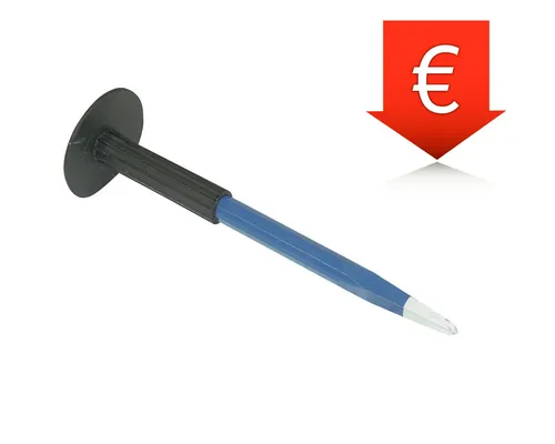 Spitzmeißel 25cm 250mm Meißel Betonmeißel Steinmeißel mit Handschutz achtkantig