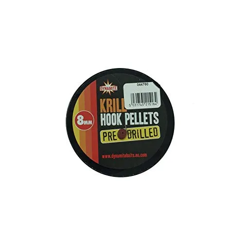 Dynamite Baits Pre-Drilled Krill Pelllets, 8 mm