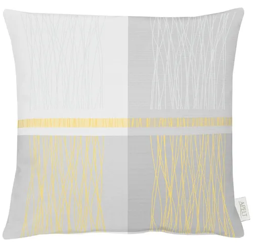 APELT Dekokissen COMO, Kissenhülle mit Füllung, 1 Stück in gelb von APELT