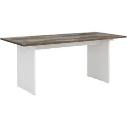 Produktbild loft24 Esstisch Marcy, FSC®-zertifizierte Kiefer im rustikalen Landhausstil braun 180 cm x 76 cm x 90 cm