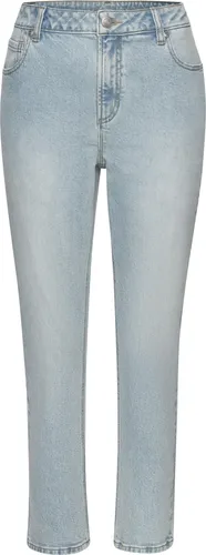 LASCANA Mom-Jeans light blue washed Größe 40 - Stylische Mom-Jeans von Lascana in light blue washed. High-waisted Schnitt für eine tolle Silhouette, ideal für den Alltag und bequem durch den elastischen Denim.