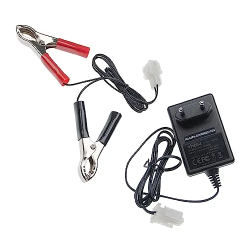 vhbw Universal Netzteil für Rasenmäher und Mähroboter - Ersatznetzteil für Mähroboter mit zuverlässiger Stromversorgung und passgenauem Stecker, ideal für Honda, Briggs Stratton und Viking.