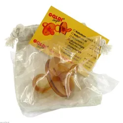 Goldisauger abgeschrägt 0-6 Monate 1 St in weiß von Büttner-Frank