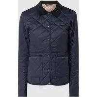 Barbour Steppjacke 'Deveron' in Marine, Größe 42 in blau von Barbour