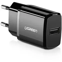 Ugreen USB Wandladegerät 2,1A schwarz (50459) - Schwarz