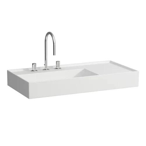 LAUFEN Kartell Waschtisch mit 2 Hahnlöchern von LAUFEN