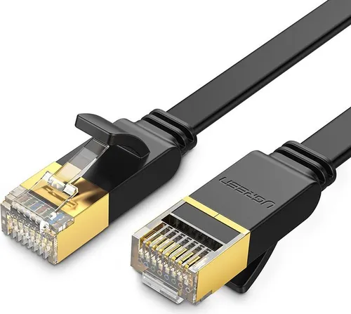 UGREEN Flachkabel Ethernet LAN-Kabel 1000 cm - Hochwertiges, flaches Netzwerkkabel mit 1000 cm Länge für optimale Verbindungsgeschwindigkeit und flexibles Verlegen. Ideal für Zuhause und Büro.