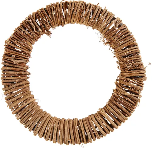 Rebenkranz Flach Ø30 cm - für Dekoration, Türkranz, Dekokranz, Bastelkranz, DIY