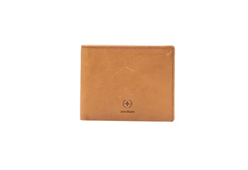 Strellson Geldbörse Blackwall mit RFID-Schutz - Hochwertige Geldbörse aus 100% Rindsleder mit RFID-Blocker. Ideal organisiert mit zahlreichen Fächern für Karten und Bargeld. Perfekt für qualitätsbewusste Herren.