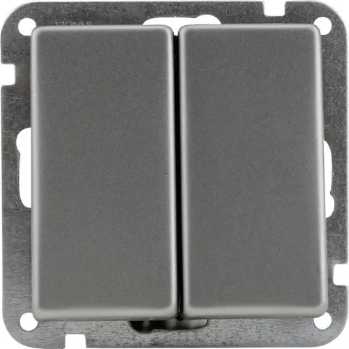 Unitec Serienschalter Imola S307 Edelstahl Schalter Taster