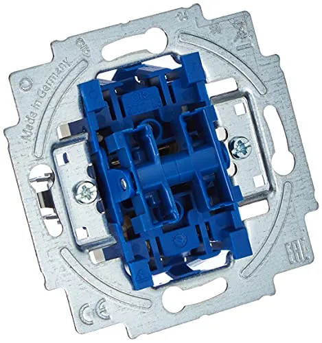 Busch-Jaeger Doppelwippenschalter BUSC UP-Serienschalter 2000/5 US, Vvv.