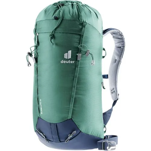 deuter Rucksack Guide Lite 24 - Leichter 24L Rucksack für Klettertouren, mit abnehmbarem Bauchgurt und verstellbarem Brustgurt. Ideal für maximale Bewegungsfreiheit und Komfort beim Sport.