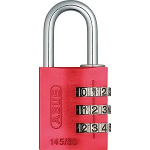 ABUS Vorhängeschloss ABUS 145/30 rot, 1 St.