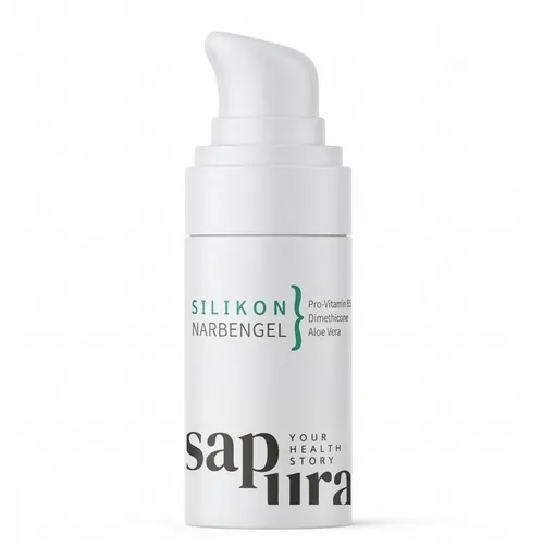 SAPURA Health Körpergel Narben Gel mit Silikon & Aloe Vera, Zur Pflege von Narben