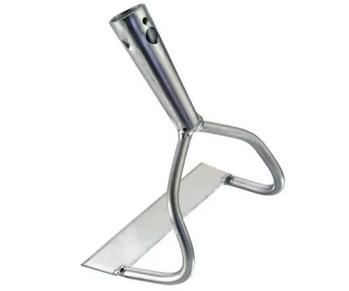 Connex Bügelzughacke Bügelzughacke Zughacke 155 mm – Verzinkt für Effizientes Unkrautjäten, 15.5 cm Arbeitsbreite, verzinkt