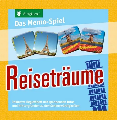 Singliesel Memo-Spiel für Senioren