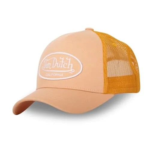 Von Dutch LOF B6B Kappe - Unisex Snapback in Orange - Stylische Unisex Snapback-Kappe von Von Dutch in Orange. Verstellbare Einheitsgröße für optimalen Tragekomfort. Ideal als Geschenk und für jeden Anlass!