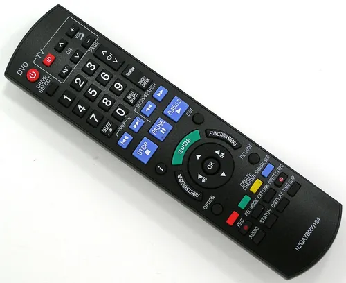 Ersatz Fernbedienung für Panasonic N2QAYB000124 DVD-Rekorder