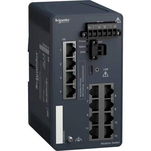 Schneider Electric Netzwerk Switch 8-Port von Schneider Electric
