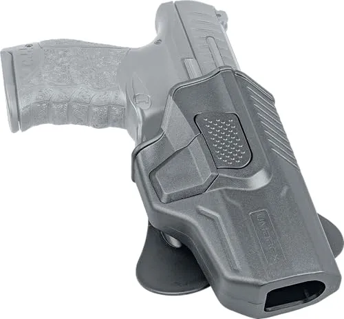 Umarex Polymer Paddle Holster für Walther PPQ/P99 - Aufgesetztes Holster, leicht und bequem, ideal für schnelle Zugriffe und optimalen Tragekomfort.