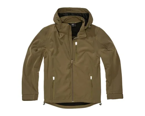 Brandit Softshelljacket Hurricane in Olive, Größe XXL