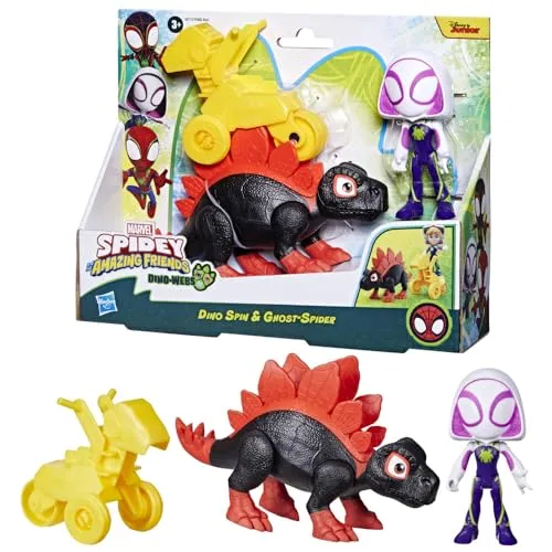 Hasbro Marvel Spidey and HIS Amazing Friends LG Dino ACSRY Ghost