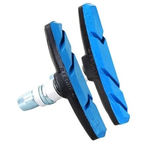 Fahrrad Bremsbeläge für Shimano Bremsschuhe 1 Paar Bremsklötze V Brake 70mm Blau