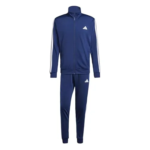 adidas Sportswear Trainingsanzug M 3S TR TT TS (2-tlg) - Trainingsbekleidung für Herren, sportlicher Look mit Basic 3-Streifen Trikot, ideal zum Laufen und für aktive Freizeit.