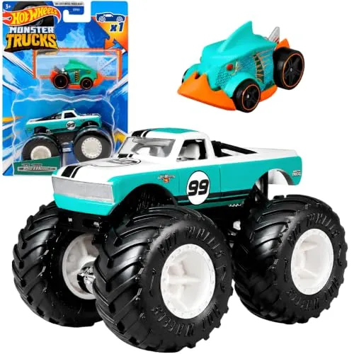 Hot Wheels Monster Trucks Reine Muskel, inklusive Hot Wheels Auto