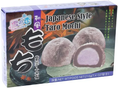 japanischer Reiskuchen Taro Mochi Spezialität Nachtisch Dessert  210g