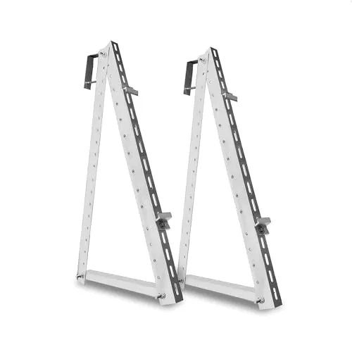E.For.U® Balkonkraftwerk Halterung Balkon 1300mm, Solarpanel Halterung verstellbar Winkel 0-40°, PV-Halterung für Geländer,Flachdach, Garten und Wand, für 1 Stück Solarmodule, 0% MwSt.