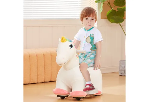 AIYAPLAY 6V Einhorn Elektroauto für Kinder von AIYAPLAY